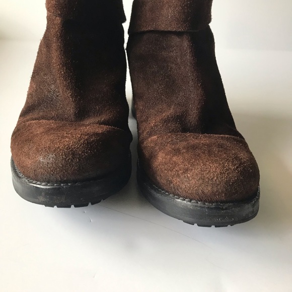 Roberto Del Carlo Brown Suede Boots - Picture 7 of 13